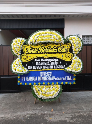Papan Bunga Duka di 27 Ilir