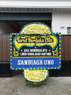 Papan Bunga Duka di 27 Ilir